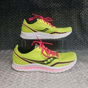 Saucony Kinvara 11 Women's Athletic Running Shoes Sneakers Size 7 Citron‎